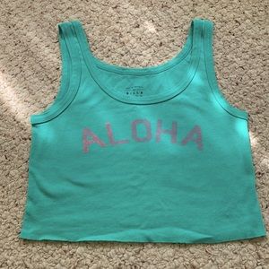 Billabong cropped tank
